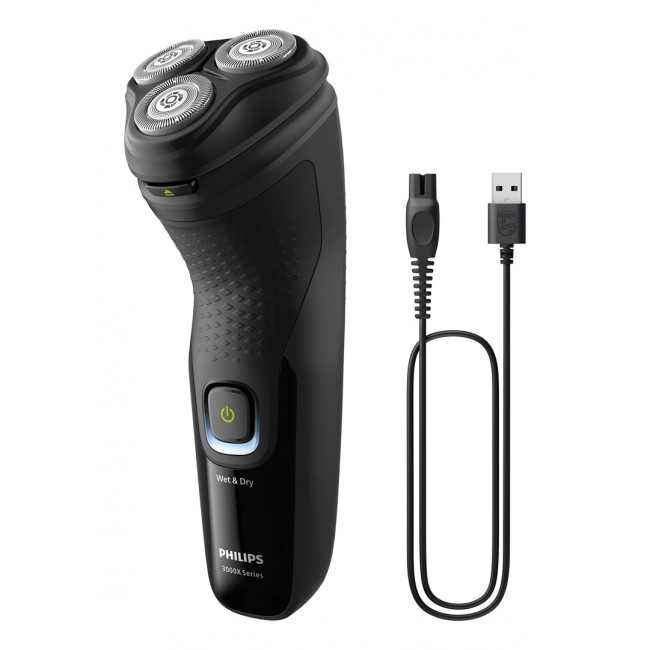 Philips X3021/00 men's shaver Rotation shaver Trimmer Black