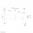 Neomounts FPMA-W830BLACK Monitor/TV mount wall 10-27
