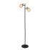 FLOOR LIGHT SHADOW 2XE14 BLACK/GOLD