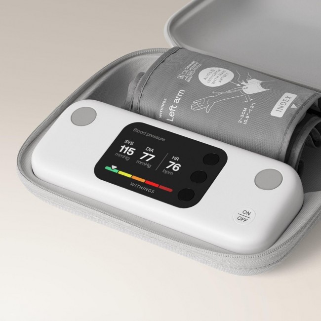 Withings WPM07-08-ALL-INT blood pressure unit Upper arm Automatic 16 user(s)