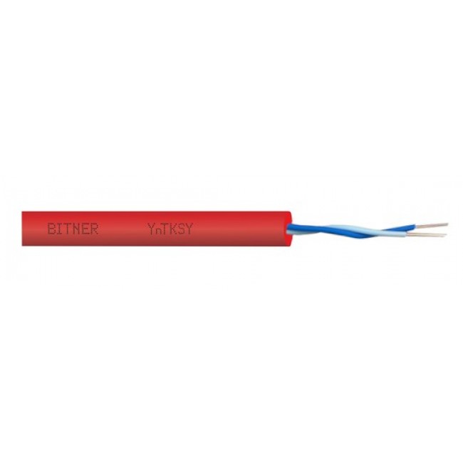 BITNER YNTKSY FIRE SIGNALLING CABLE 1X2X0,8 - 100M
