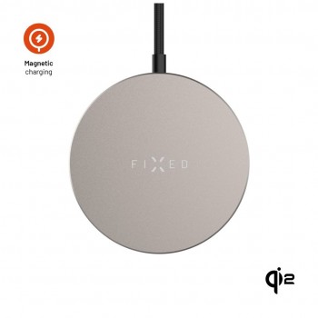 FIXED MagPad Slim, Qi2, MagSafe support, titan