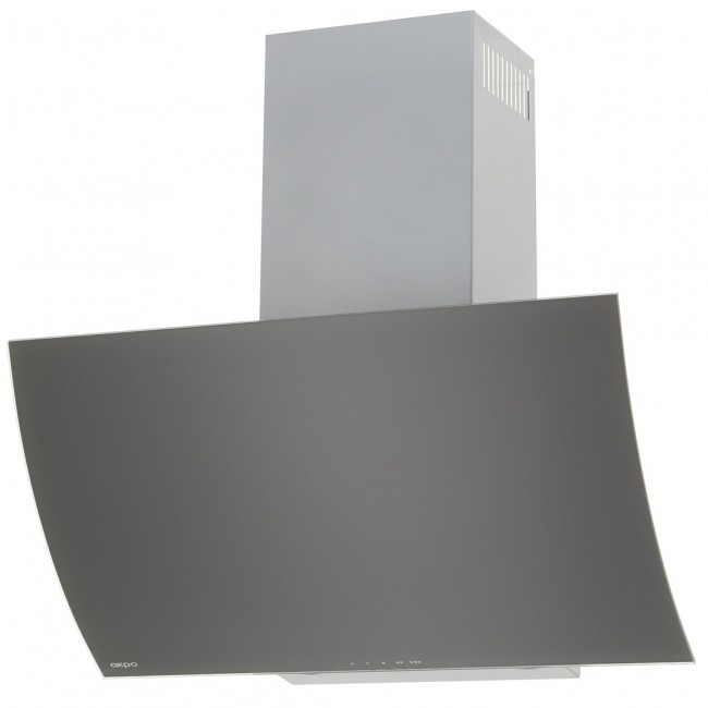 Akpo WK-4 Clarus 60 Chimney Kitchen Hood Grey Glass Akpo WK-4 Clarus 60 Chimney Kitchen Hood Grey Glass