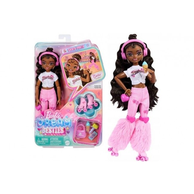 Barbie Dream Besties Brooklyn Roller Skating Fashion Doll