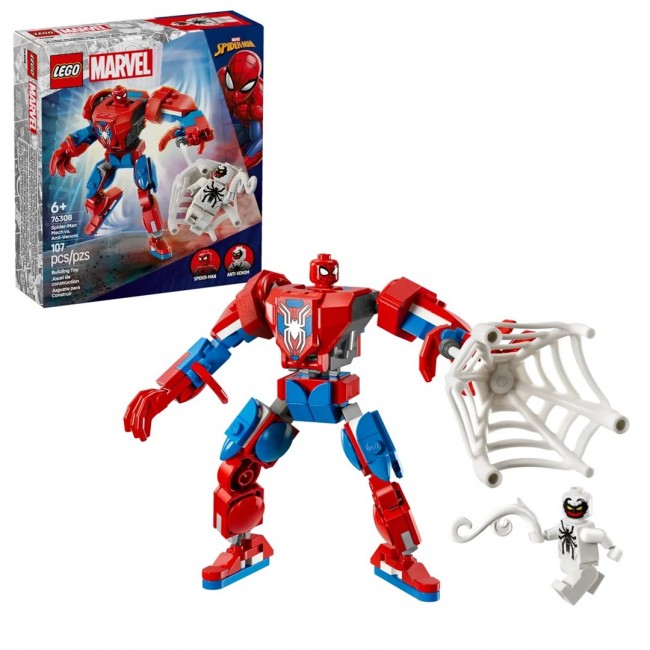 LEGO MARVEL 76308 Spider-Man Mech vs. Anti-Venom LEGO MARVEL 76308 Spider-Man Mech vs. Anti-Venom