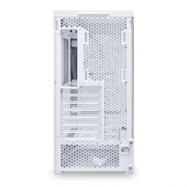 Lian Li LANCOOL 207 PC Case, Midi-Tower, ATX, Tempered Glass - white