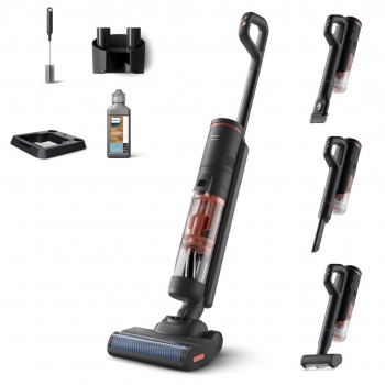 Philips 6000 series XW6264/11 stick vacuum/electric broom Battery Dry&wet Cyclonic Bagless Grey