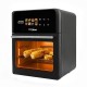 GreenBlue AIR FRYER Oil-Free Air Fryer, 1800W, 10L capacity, 8 programs, accessories, timer, GB950