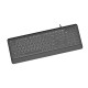 Gembird KB-UML-04 Slim wired backlight keyboard, black, US layout