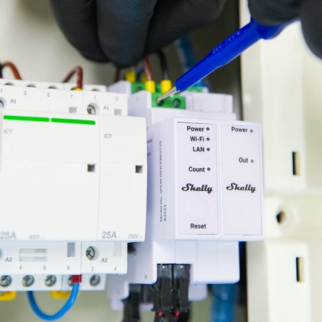 Shelly Pro 3EM-3CT63 WiFi / LAN