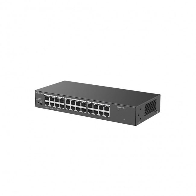 Ruijie Networks RG-ES124G-L network switch Unmanaged L2 Gigabit Ethernet (10/100/1000) Black Ruijie Networks RG-ES124G-L network switch Unmanaged L2 Gigabit Ethernet (10/100/1000) Black