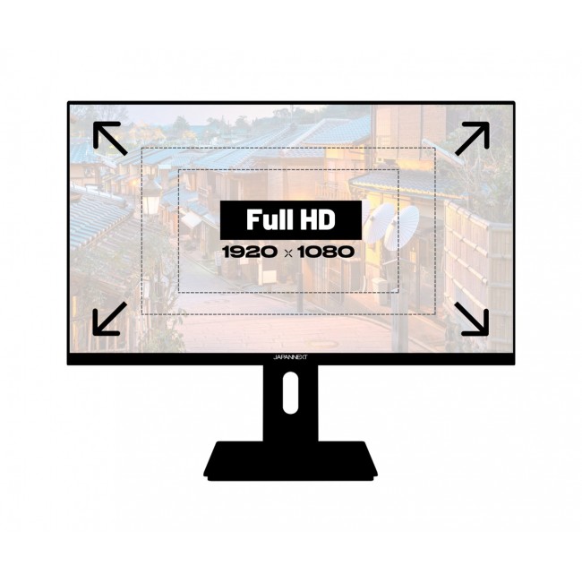 JAPANNEXT JN-IPS238FHDR-C65W-HSP computer monitor 60.5 cm (23.8