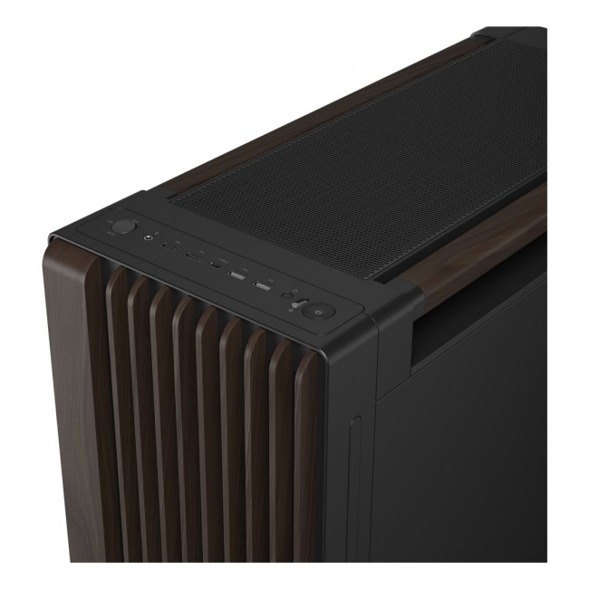 ASUS ProArt PA602 Wood Edition Modern Black - Metal Panel Midi Tower Black, Wood