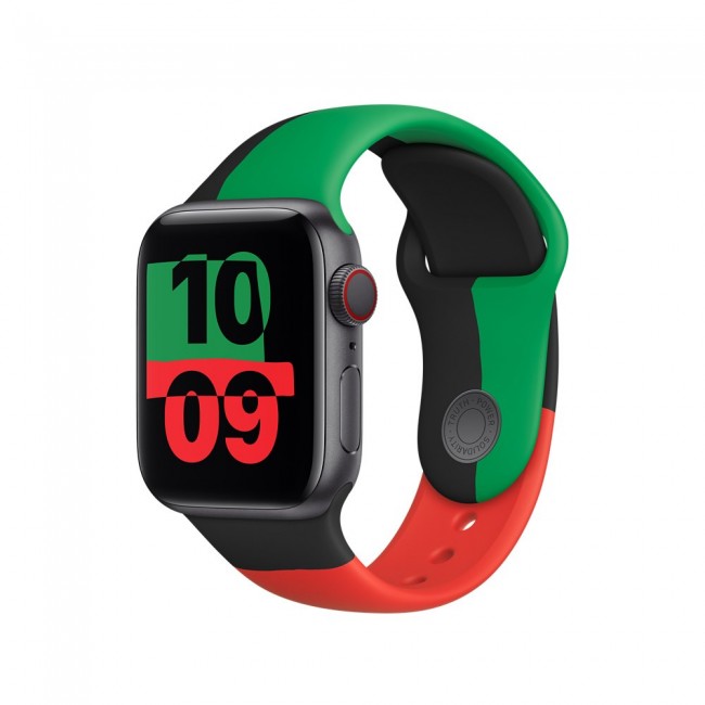 Apple 40mm Black Unity Sport Band - M/L Apple 40mm Black Unity Sport Band - M/L