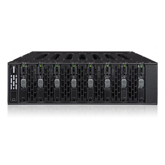 Icy Dock ToughArmor MB873MP-B V2 SSD enclosure Black 5.25