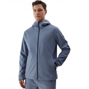 Men's Softshell Jacket 4F M283 denim 4FWAW24TSOFM283 32S XL