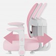 Junior 5.0 Pink swivel chair