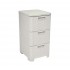 CURVER Rattan 206314 Storage Unit with 3 14 L Drawers, Cream