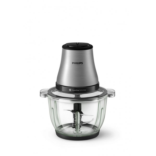 Philips 3000 series HR1503/00 electric food chopper 2 L 500 W Stainless steel