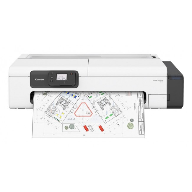 Canon imagePROGRAF TC-21 large format printer Wi-Fi Inkjet Colour 2400 x 1200 DPI A1 (594 x 841 mm) Ethernet LAN Canon imagePROGRAF TC-21 large format printer Wi-Fi Inkjet Colour 2400 x 1200 DPI A1 (594 x 841 mm) Ethernet LAN