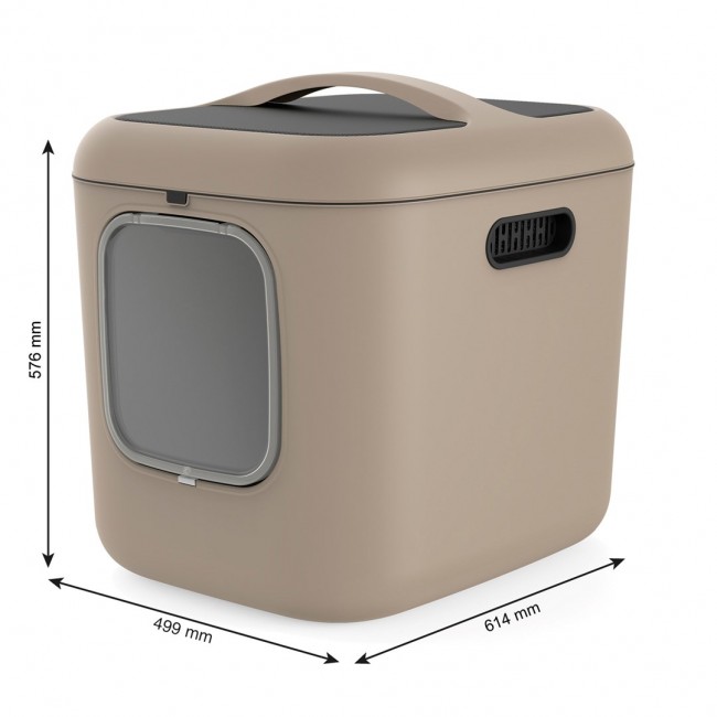 ROTHO Biala XL Cappuccino - cat litter box ROTHO Biala XL Cappuccino - cat litter box