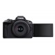 Canon EOS R50, Black + RF-S 18-45mm F4.5-6.3 IS STM Kit MILC 24.2 MP CMOS 6000 x 4000 pixels Canon EOS R50, Black + RF-S 18-45mm F4.5-6.3 IS STM Kit MILC 24.2 MP CMOS 6000 x 4000 pixels