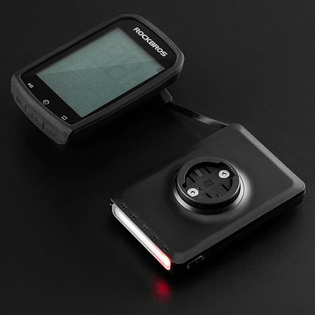 Rockbros JP008 front bike light with power bank for under the speedometer Rockbros JP008 front bike light with power bank for under the speedometer