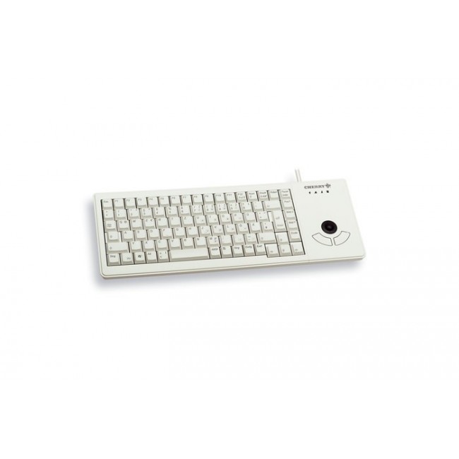 CHERRY XS Trackball keyboard Universal USB QWERTZ German Grey