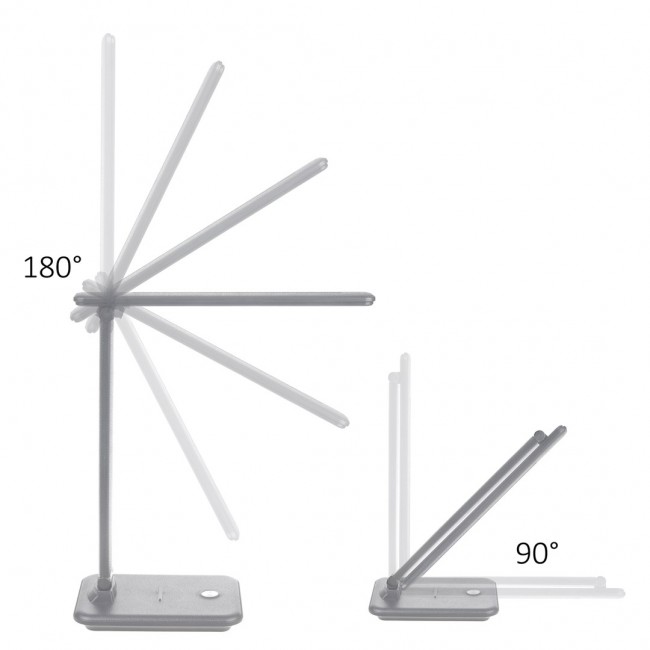 Maclean MCE614W Dimmable LED Desk Lamp Adjustable Folding 9W IP20 3000K 4500K 6500K Maclean MCE614W Dimmable LED Desk Lamp Adjustable Folding 9W IP20 3000K 4500K 6500K