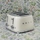 Smeg 50's Style Toaster TSF03CREU Cream Smeg 50's Style Toaster TSF03CREU Cream