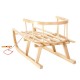 GreenBlue GB 136 Sledge Sled Beech Wood Removable Backrest High Quality Winter Snow GreenBlue GB 136 Sledge Sled Beech Wood Removable Backrest High Quality Winter Snow