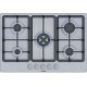 Bosch Serie 4 PGQ7B5K90 hob Stainless steel Built-in 75 cm Gas 5 zone(s)