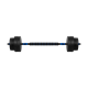 REBEL ACTIVE Adjustable bituminous dumbbell with connector 1x20kg REBEL ACTIVE Adjustable bituminous dumbbell with connector 1x20kg
