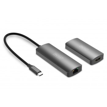 Digitus 4K video extender (USB-C - HDMI), 30 m