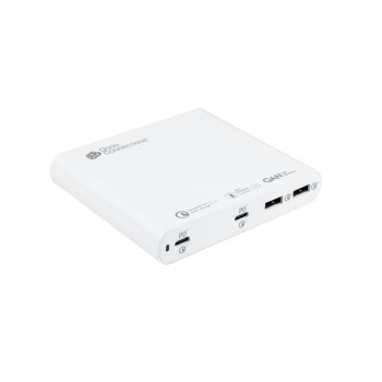 Alcasa PCA-D001W mobile device charger Universal White AC Fast charging Indoor