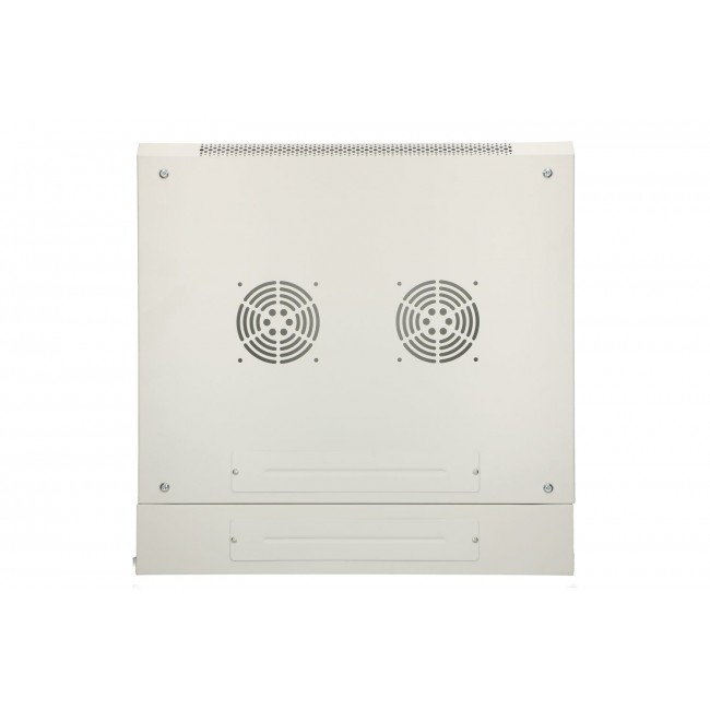 Extralink Rackmount cabinet 12U 600x600 AZH Gray wall mounted, swing type