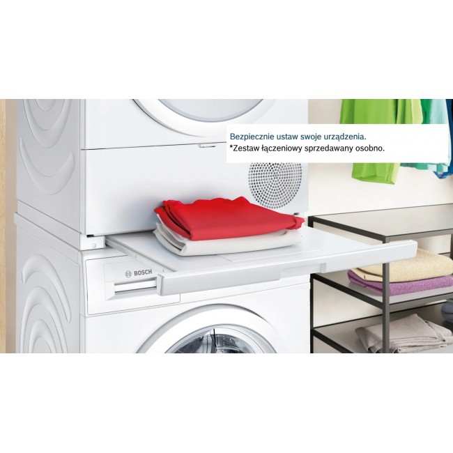BOSCH WTH86277PL Heat pump clothes dryer 8kg White