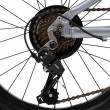 Huffy Literide Alu 20 bike, silver and turquoise (23005W)