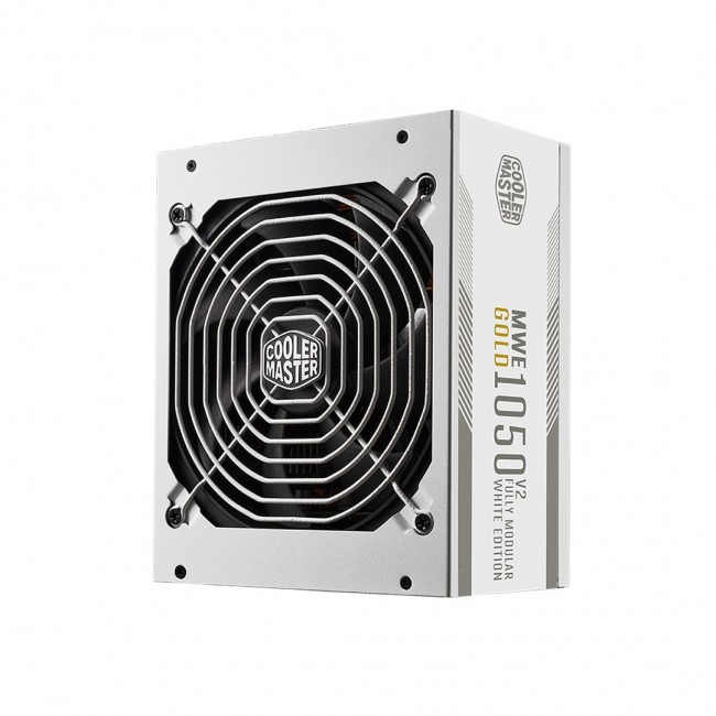Cooler Master MWE Gold 1050 V2 ATX 3.1 White Edition power supply unit 1050 W 24-pin ATX Cooler Master MWE Gold 1050 V2 ATX 3.1 White Edition power supply unit 1050 W 24-pin ATX