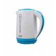 Adler AD 1244 electric kettle 2.5 L 2200 W white and blue Adler AD 1244 electric kettle 2.5 L 2200 W white and blue