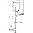 Hansgrohe Crometta shower system Chrome, White Hansgrohe Crometta shower system Chrome, White