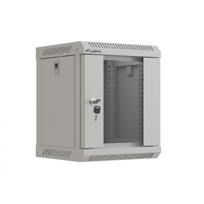 Lanberg WF11-3306-10S rack cabinet 6U Wall mounted rack Grey