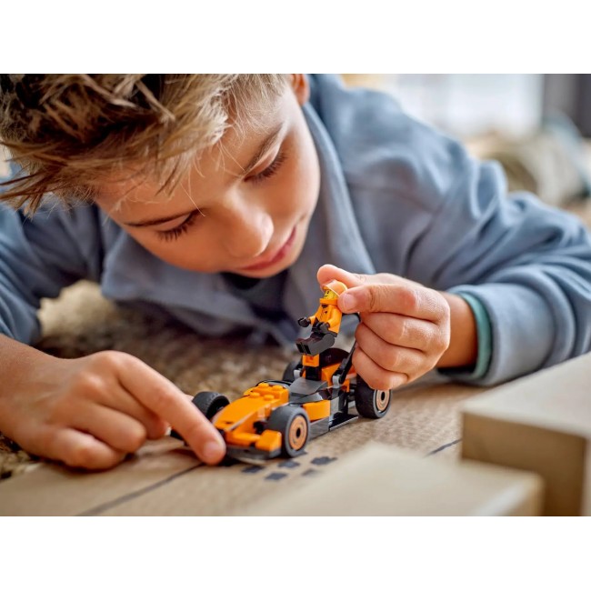 LEGO CITY 60442 F1 Driver with McLaren Race Car