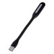 Activejet USB LED computer lamp for reading. Voltage 5V. Power 1.2W. PVC material. Product size 170*18.5*9mm. Black.