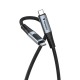 Verbatim Sync & Charge USB C to USB C 240W 40 Gbps Display 120 cm Verbatim Sync & Charge USB C to USB C 240W 40 Gbps Display 120 cm