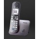 Panasonic KX-TG6811 DECT telephone Caller ID Black Panasonic KX-TG6811 DECT telephone Caller ID Black