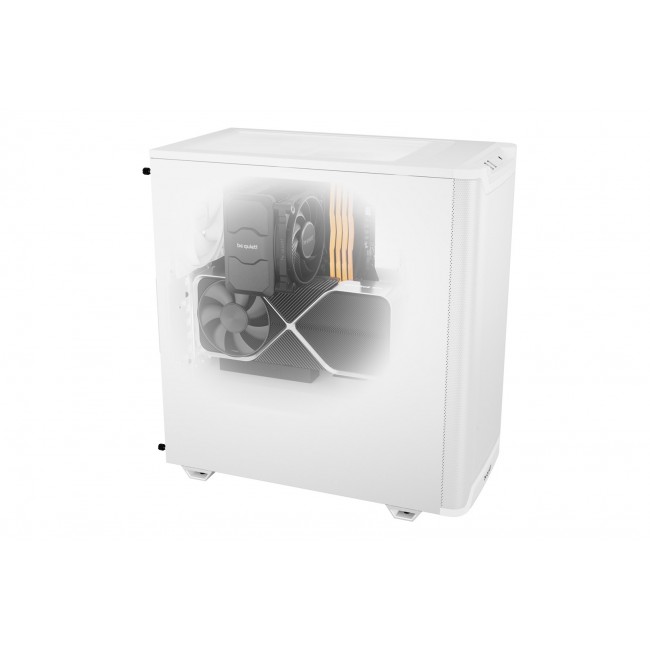be quiet! PURE BASE 501 Airflow White Midi Tower be quiet! PURE BASE 501 Airflow White Midi Tower