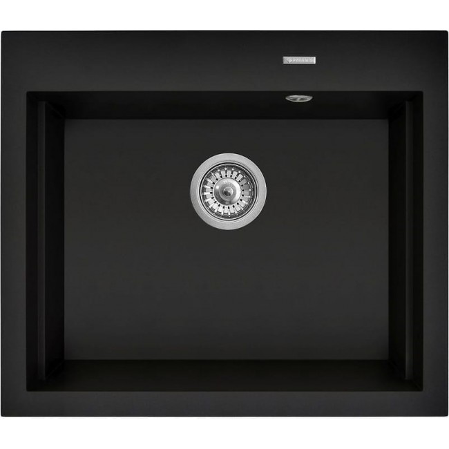 Set - Sink PYRAMIS PYRAMIS SIROS (57x51,5) 1B + Faucet IDEA Black Edition - 070169002BE - Volcano Set - Sink PYRAMIS PYRAMIS SIROS (57x51,5) 1B + Faucet IDEA Black Edition - 070169002BE - Volcano