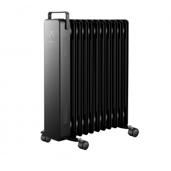Oil-filled electric heater BLACK 2500W [11 fins]
