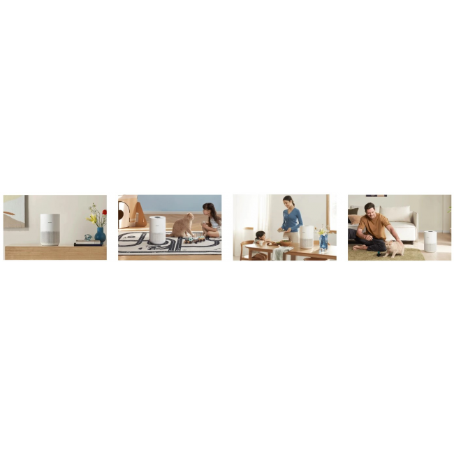 Xiaomi Smart Air Purifier 4 Compact 27 m 60 dB 27 W White Xiaomi Smart Air Purifier 4 Compact 27 m 60 dB 27 W White